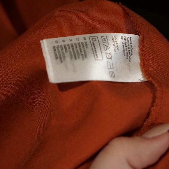 Rust color trench from H&M - Picture 5 of 8